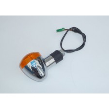 BLINKR ZADNÍ LEVÝ CHROM - JAWA 300CL, PÉRÁK + MODEL 42 - (ZÁNOVNÍ DÍL)